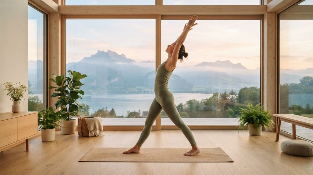 Morning Yoga Flow : Le guide complet pour transformer votre réveil en Suisse